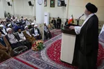 تجمع طلاب و روحانیون اصفهانی در محکومیت جنایات رژیم صهیونیستی