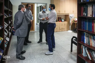 بازدید معاون هنری حوزه هنری کشور از ایکنا