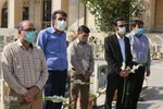 تجدید میثاق جهادگران جهاد دانشگاهی در اصفهان با شهدا