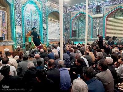 مراسم استقبال از ماه مبارک رمضان در شهرستان اهر