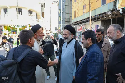 بازدید مسئولان حج و زیارت از خدمات به زائران در مسیر مشایه و کربلای معلی