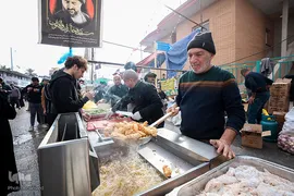 سامرا در سوگ امام هادی(ع)