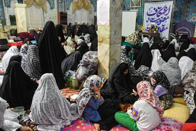 آیین معنوی اعتکاف در سمنان