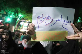 تجمع مردمی حمایت از بشارت فتح در تبریز