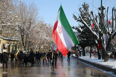 راهپیمایی ۲۲ بهمن در همدان