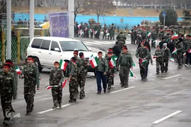 مراسم راهپیمایی یوم الله ۲۲ بهمن در میدان آزادی
