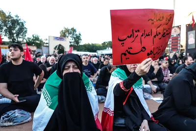 مراسم عزاداری شام غریبان رهبر شهید انقلاب-تبریز