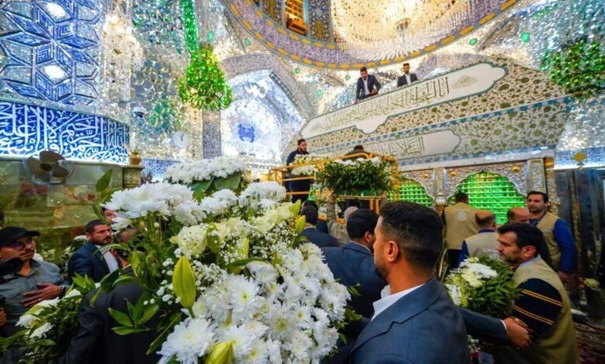 Hotunan furanni a hubbaren Alawi a jajibirin ranar 13 ga watan Rajab