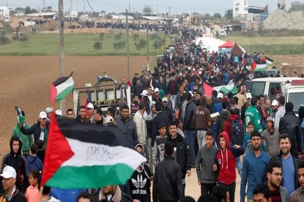 تظاهرات جمعه بازگشت فلسطینیان با شعار «اسرای ما، اقصای ما»