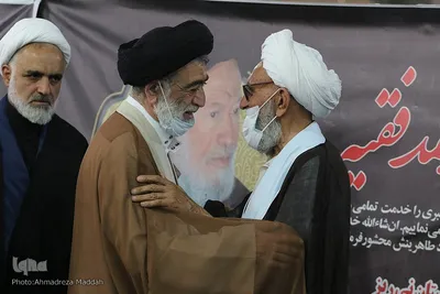 چهلمین روز درگذشت آیت‌الله فقیه در نی ریز فارس‎‎