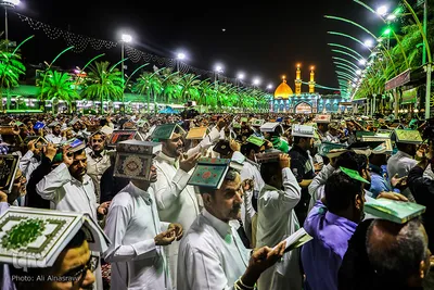 شب قدر در جوار حرمین شریفین کربلای معلی
