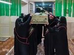 وداع با شهید گمنام در مجتمع فرهنگی تربیتی امداد بیرجند