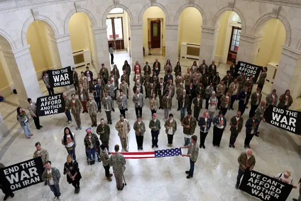 DC Police Arrest Dozens of US Veterans Opposing War on Iran