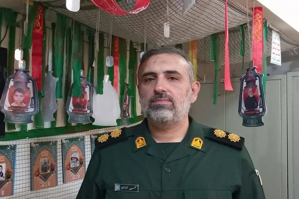 محسن فراشاهی مسئول مرکز ایثارگران سپاه فجر فارس