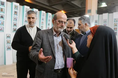 بازدید حسن مسلمی نائینی،‌ رئیس جهاددانشگاهی از نمایشگاه بین‌المللی قرآن کریم 