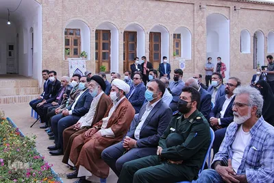 آیین  افتتاح  دبیرخانه  دائمی چهار  فصل جشنواره  طوبی در  نی ریز فارس