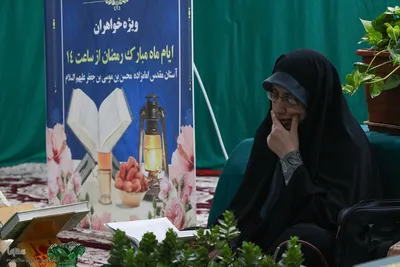 محفل جزءخوانی و تفسیر قرآن در امامزاده محسن اصفهان