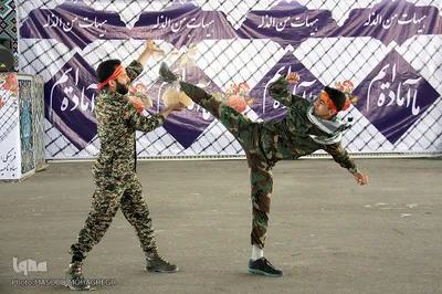 اجتماع بزرگ شکوه مقاومت بسیجیان سمنان