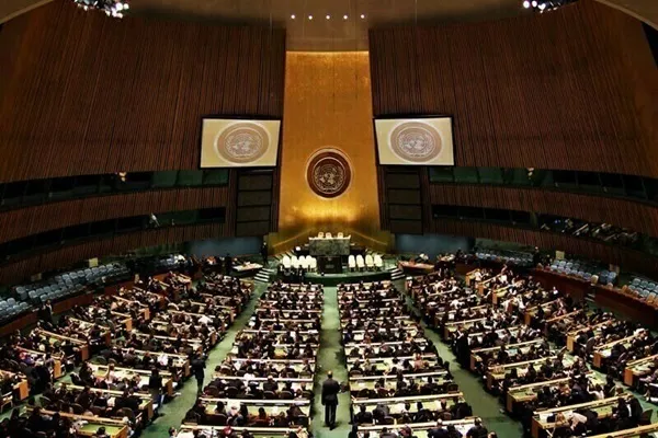 جنگ بندی کی قرارداد اقوام متحدہ کی جنرل اسمبلی میں بھاری اکثریت سے منظور مگر