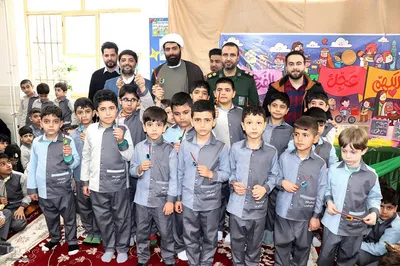 جشن میلاد امام زمان(عج )درمدرسه شاهدملایر‎