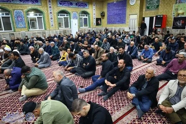 آیین هفتمین روز درگذشت جانباز شهید سید حبیب الله حسینی در روستای ورکلا میاندورود