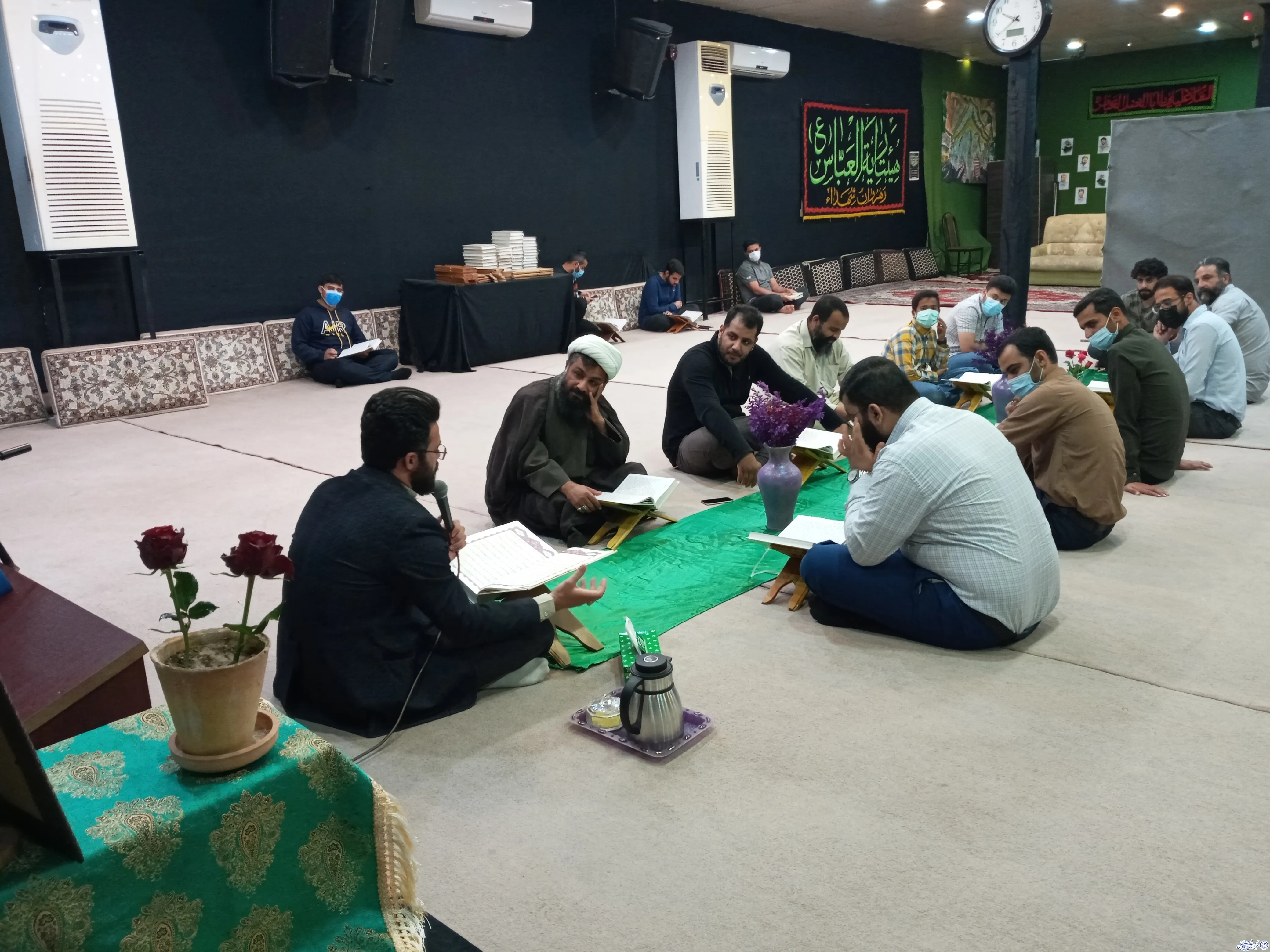 مجلس جزءخوانی هیئت رایة العباس(ع) بوشهر برگزار شد + عکس