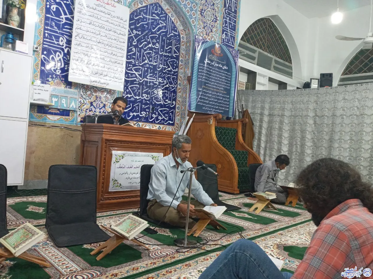 برگزاری بیستمین مجلس جزءخوانی «نور المصطفی» شهدای مسجد بوشهر + عکس