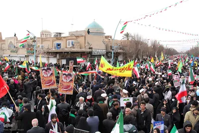 راهپیمایی ۲۲ بهمن در یزد