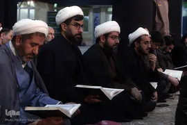 محفل انس با قرآن کاروان قرآنی انقلاب بر سر مزار سپهبد شهید قاسم سلیمانی