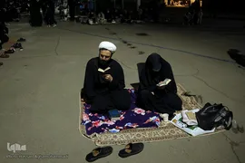 مراسم پرفیض احیای شب بیست و یکم ماه مبارک رمضان در مسجد دانشگاه تهران