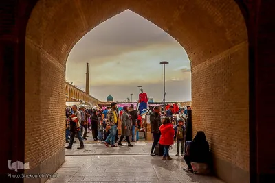 بازار اصفهان در آستانه عید نوروز