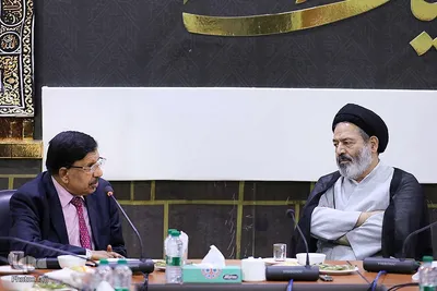 دیدار رئیس بعثه حج سریلانکا با سرپرست حجاج ایرانی