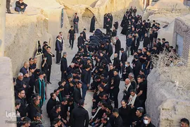 حسینیه ایران؛ آیین سنتی «زار خاک» در روستای قورتان