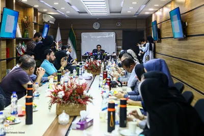 نشست خبری احمد قره‌باغیان، مدیرعامل سازمان انتقال خون