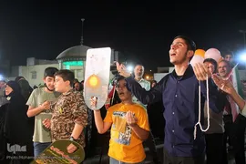 تجمع مردم اهواز در حمایت از جبهه مقاومت