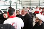 مراسم رونمایی از ۲۴ دستگاه خودروی امدادی هلال احمر یزد