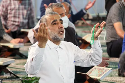 مراسم جز خوانی در حرم حضرت عبدالعظیم حسنی