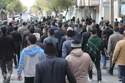 راهپیمایی جاماندگان اربعین حسینی در شهرکرد