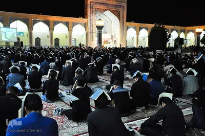 قرار بندگی؛ احیای شب ۲3 رمضان در کاشمر