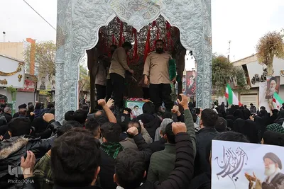 تشییع پیکر شهید سیداسماعیل خطیب در قم