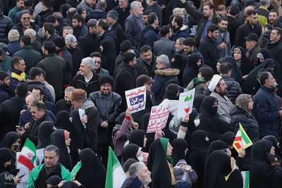 راهپیمایی محکومیت اقدامات تروریستی آمریکا و رژیم صهیونیستی در تبریز