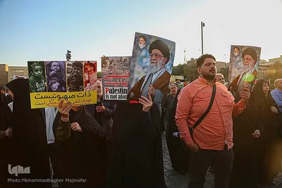 اجتماع ضدصهیونیستی مردم اصفهان در میدان امام حسین(ع)