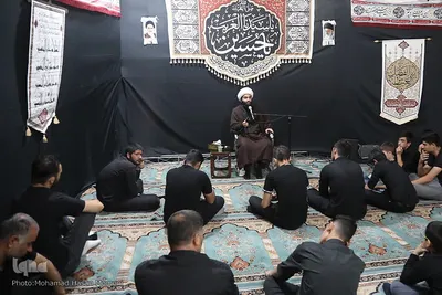 مراسم عزاداری شام غریبان در همدان‎