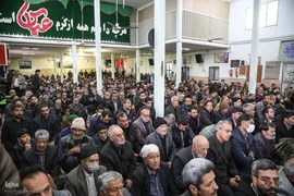 تشییع پیکر شهید مدافع امنیت امیرحسین ابراهیمی در بیرجند