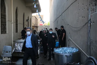 موکب کفیل زینب شیرازی ها در شهر نجف
