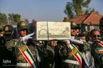 مراسم استقبال مردم شیراز از شهدای گمنام