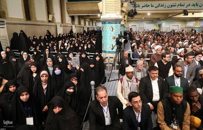 دیدار شرکت کنندگان در مسابقات بین‌المللی قرآن با رهبر معظم انقلاب