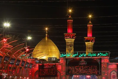 بین الحرمین در انتظار پیکر مطهر رهبر شهید