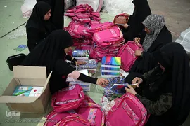 مراسم افتتاحیه ۱۲۰ مدرسه بنیاد برکت