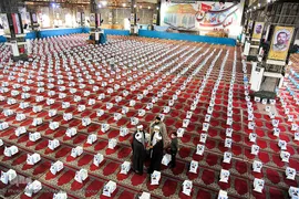 رزمایش مواسات و کمک مومنانه در اهواز